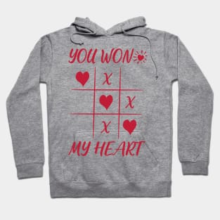 You Won My Heart Love Valentine Hoodie